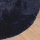  Flossteppe med lang luv NAVARRA marine 160x160 cm polyester 8721158559012