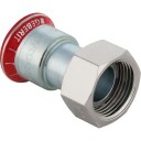 Geberit Mapress FZ-kobling med unionsmutter 22 mm x 3/4" muffe/muffe