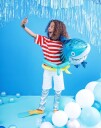 PartyDeco Folieballong Hai Stor