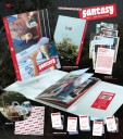 SF9  Fantasy  Postcard Book Version  incl. 21pc Postcard Set + Selfie Photocard  CD