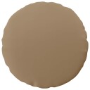 vidaXL Putetrekk 6 stk. HEERLEN Gråbrun Ø 50 cm Polyester