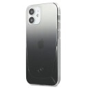 Mercedes Hardt Deksel for iPhone 12 Mini Transparent Line - Svart