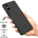 Sony Xperia 10 VI Liquid Silikondeksel Svart