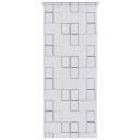 vidaXL Dusjforheng 80x240 cm kvadrat