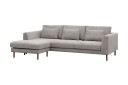 Florenz 3 seters Sofa med Divan Venstre   Lysegrå