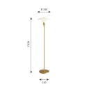 Louis Poulsen PH 3½-2½ Gulvlampe Messing