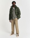 Gant Klassisk Regular Fit Flanellskjorte Med Ruter Cream Xl