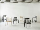 Normann Copenhagen Pind Barstol 65 cm Black Stained Ask