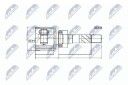 Nty Drivknute drivaksel NTY NPW RE 044