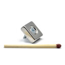 SuperMagneter Kjøp Sterk Magnet Med Skruehull 15 X 15 X 5 Mm   Supermagneter.No