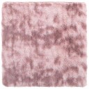  Flossteppe med lang luv NAVARRA støvet rosa 120x120cm polyester 8721158558510