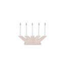 Venture Home Verbier Adventsstake 41 cm   Hvit