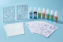 Brainstorm Brainstorm Glow Window Art Kit Multi/patterned ONE SIZE