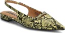 Bianco Biabari Pointy Flat Slingback Faux Leather   Multi/patterned   37