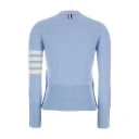 Thom Browne Dame Strikkevarer Blå XS,