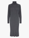 Y.A.S Mavi Knit Midi Rollneck Dress Grå S