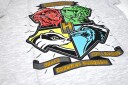 Harry Potter T-skjorte Hogwarts Houses - 128 / 8 år - Barn - 60% bomull/40% polyester