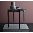 Fritz Hansen Foldable Tray Table Ø 45 cm Svart