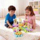 Quercetti Byggesett – PlayEco+ 34 Deler – Garden Gears
