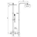 Tapwell Les8300 ED2 CR Takdusj Krom