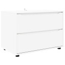  Oppbevaringsskap Hvit 80 x 48 x 57 cm Konstruert tre