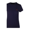 Polo Ralph Lauren 40/1 Cotton Jersey Knt T Shirt   Navy   S