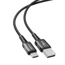 Acefast Usb-A - Usb-C Usb-Kabel 1,2 M Svart (6974316280545)