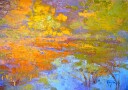 Golden Reflection Plakat / 40x50cm