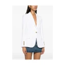 Elisabetta Franchi Dame Jakker Hvit S,