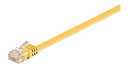LAN UTP CAT 6 Flat - Yellow - 2m