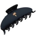 Fan Palm Fan Palm Hair Clips   Navy   ONE SIZE