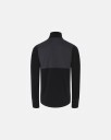 Dovre 'Midlayer' zip 100% merino ull svart/grå