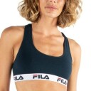 FILA BH Urban Women Sports Bra Navy bomull Large Dame