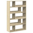 Bokhylle sonoma eik 100x33x156,5 cm konstruert tre