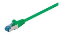 CAT 6A patch cable S/FTP (PiMF) green 15 m - LS