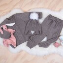 Bluum Strik Strikkesett Flette - garnpakke i Bluum Pure Eco Baby Wool