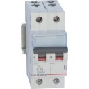 Legrand 5 stk TX³ MCB automatsikring C16 2P 2M 10/10KA