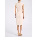 Elisabetta Franchi Dame Kjoler Beige M,