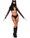 Lethal Ninja - Sexy Ninjakostyme til Dame - Medium