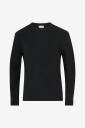Calvin Klein Pullover LS Texture Cttn Crewnk 1 Svart