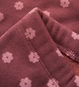 Name It Leggings   Fleece   NmfDavina   Wild Ginger/Blomster   Name It   5 år (110)   Leggings Bordeaux Rosa