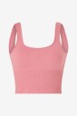 Aim'n   Bh topp Ribbed Seamless Shaping Bralette   Rosa