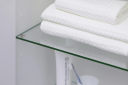 Duravit Ketho.2 Halvhøyskap 2 Dører 400x240 mm Venstre Hvit Matt