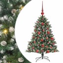  Kunstig juletre grønn 85 x 85 x 120 cm PVC og plast og stål