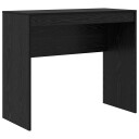  Skrivebord Svart eik Konstruert tre 90 x 40 x 76 cm Skrivebord
