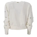 Twinset Dame Strikkevarer Hvit M,