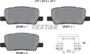 TEXTAR 2649601 Bremseklosser