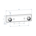 Trio Perfekta 8265218 Blandebatteri 160 C/C, Skjult Rør, For Ø16 mm