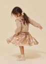 Konges Sløjd Starla Sequin Skjørt Gold Blush (104 / 4 år)