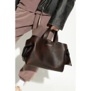 Acne Studios Dame Vesker Brun ONE SIZE,
